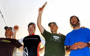 Podium with Friends