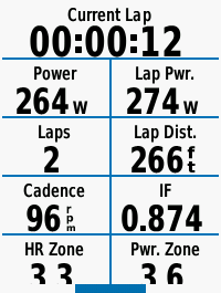 Train and Race with a Cycle Computer